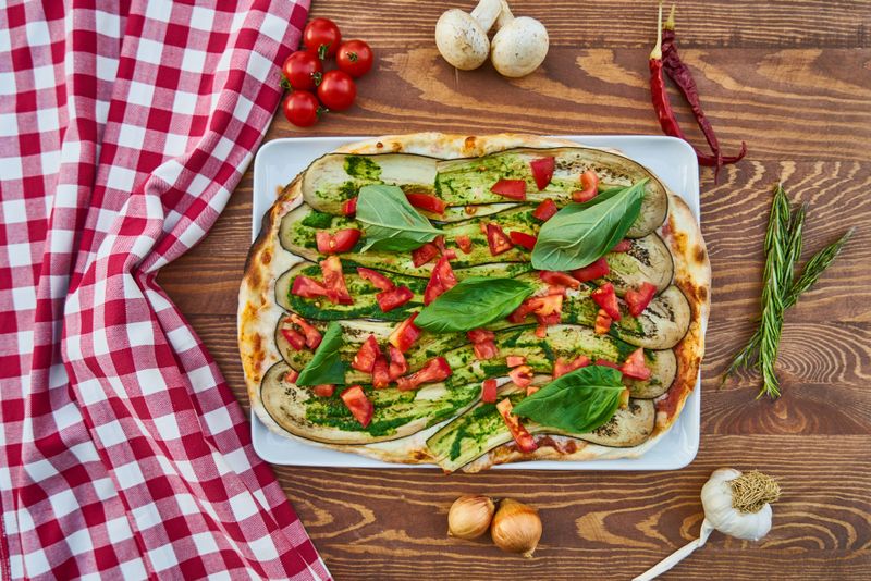 Garden Veggie Deep Dish pizza giordanos