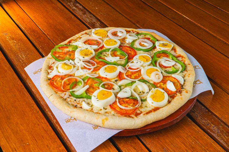 BBQ Chicken thin crust pizza giordanos